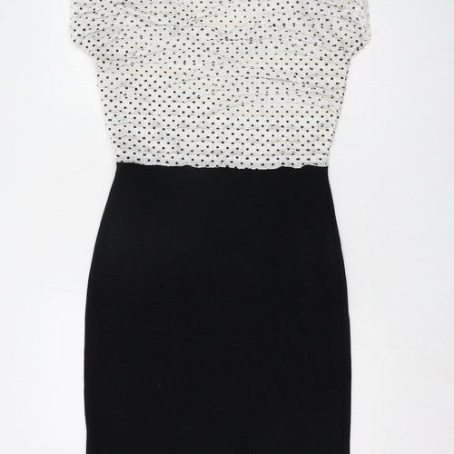 Per Una Women's Black Pencil Dress Size 10