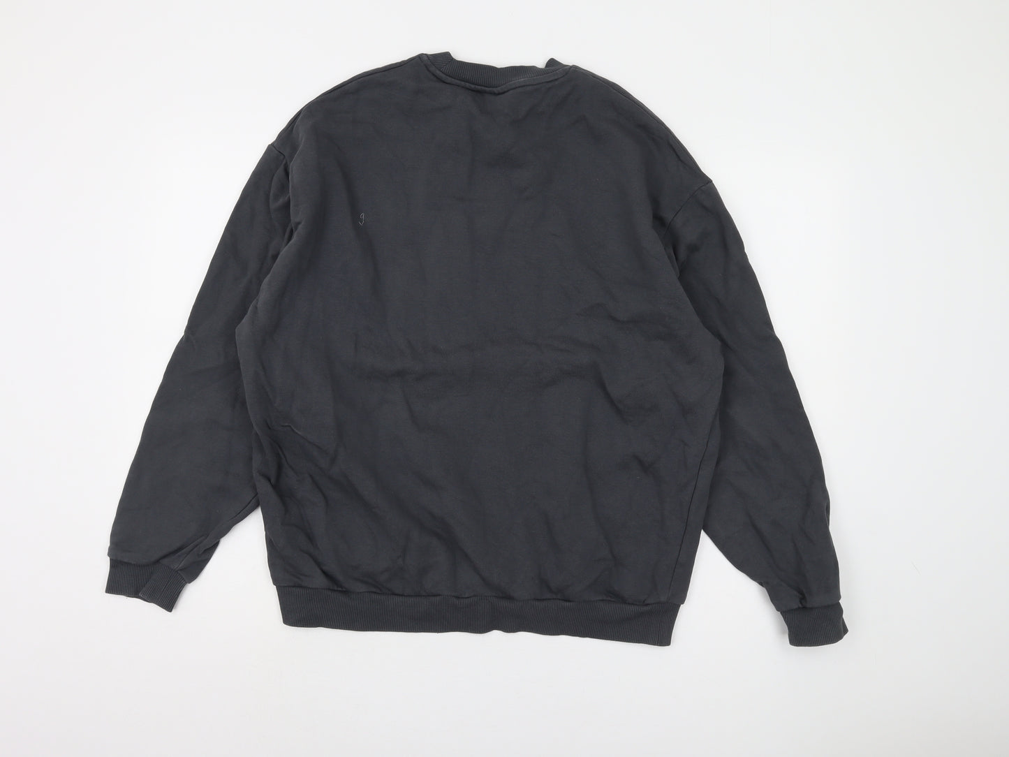 ASOS DESIGN Men's Black M Pullover Studded Sweatshirt