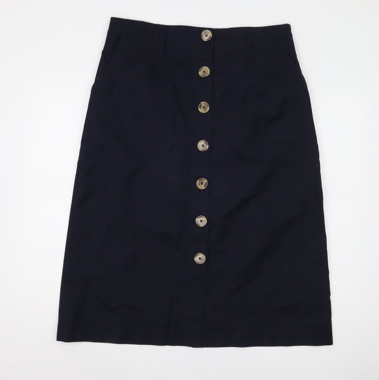 Marks and Spencer Women's Blue Pencil Skirt Size 16