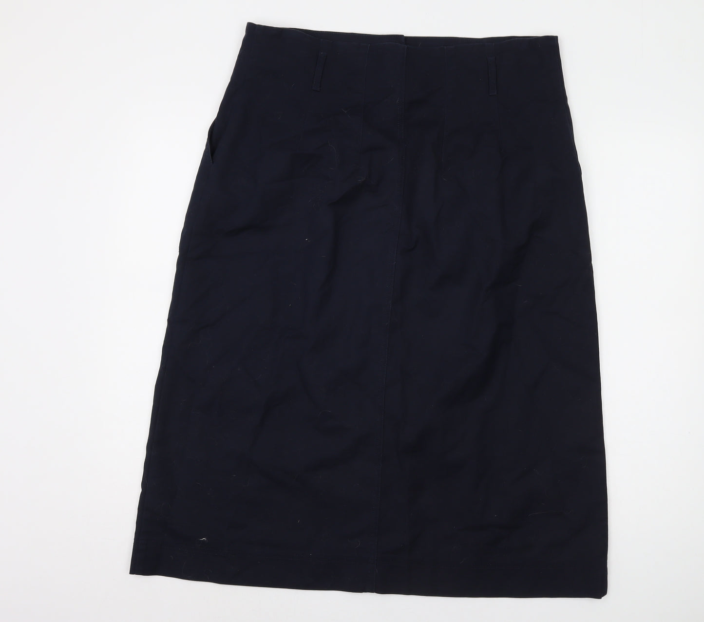 Marks and Spencer Women's Blue Pencil Skirt Size 16