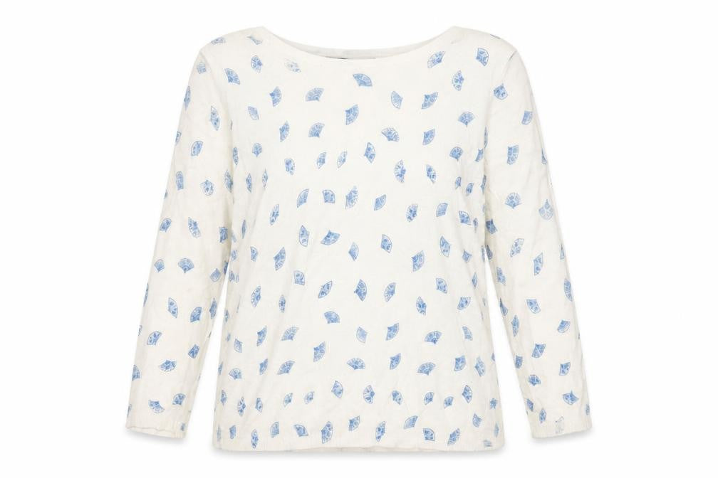 Front view of Marks & Spencer Women's Ivory Jumper UK 14