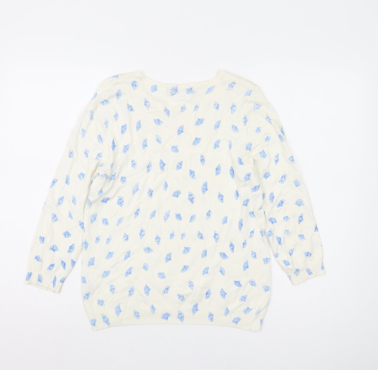 Marks and Spencer Women's Ivory Jumper UK 14