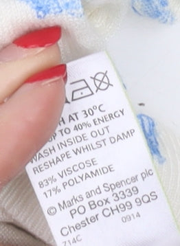 Marks and Spencer Women's Ivory Jumper UK 14