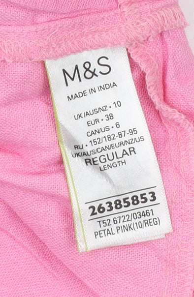 Marks and Spencer Women's Pink Slip Dress Size 10