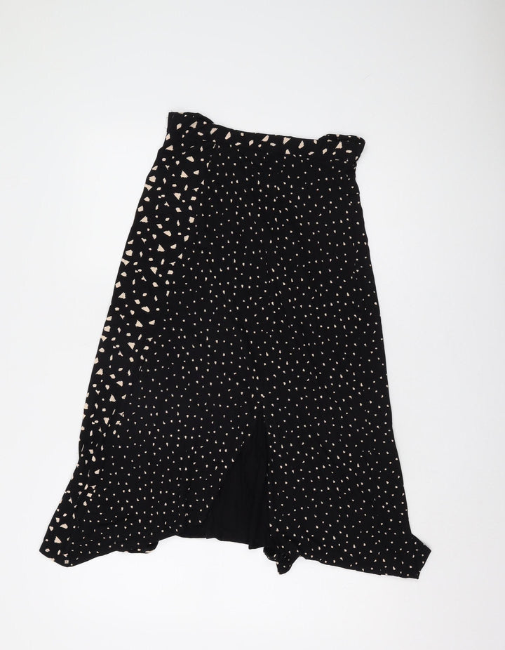 Miss Selfridge Women's Black Size 8 Skirt