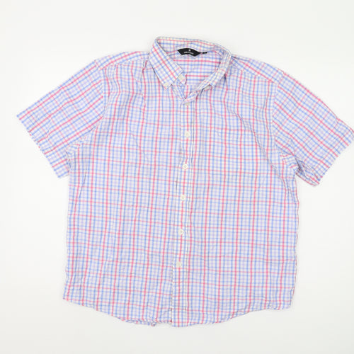 Urban Spirit Men's Multicoloured Check Shirt L