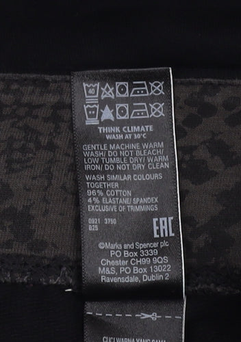 Marks and Spencer Women's Black Trousers, Size 14