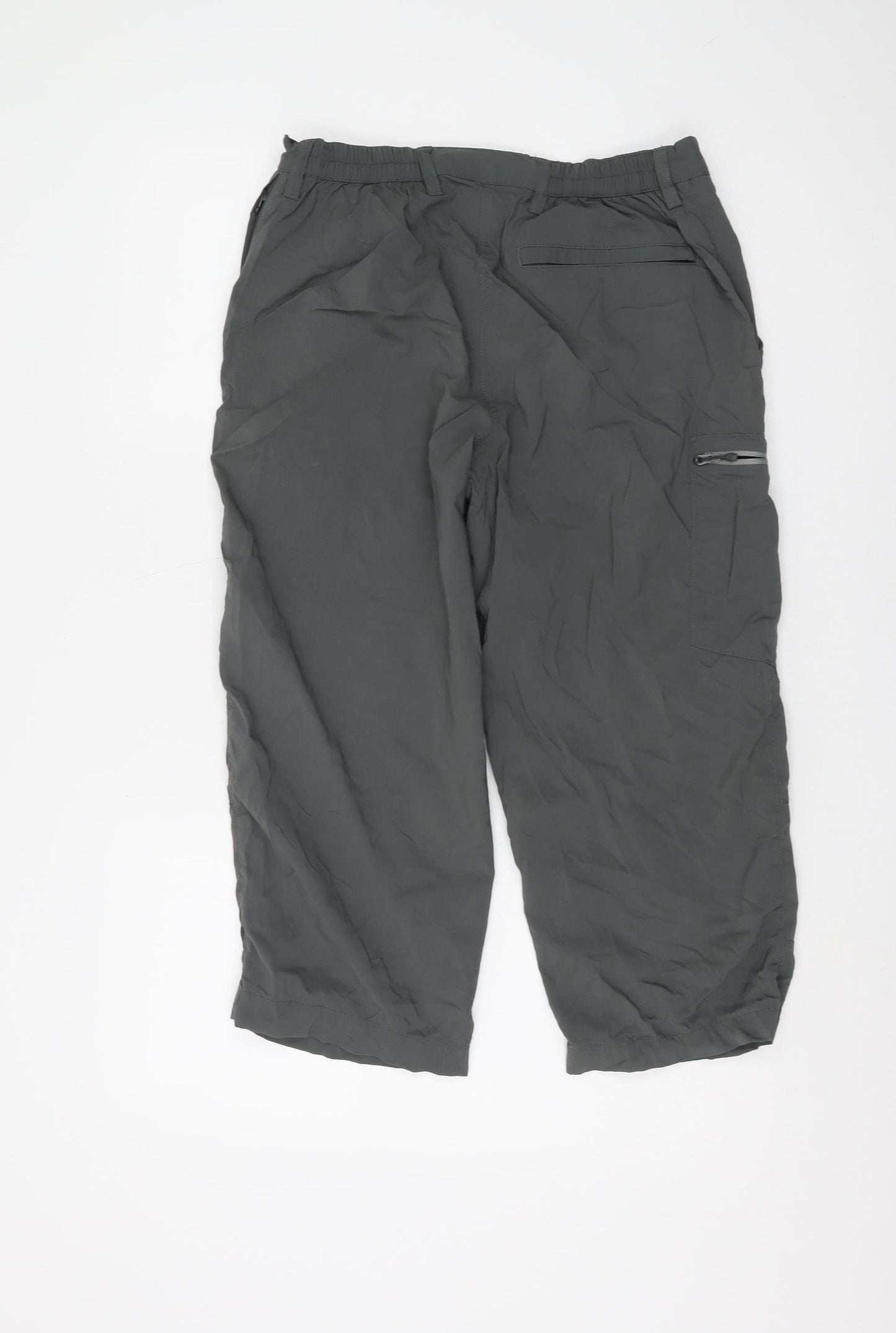 Ayacucho Women's Grey Cargo Trousers Size 10