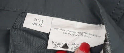 Ayacucho Women's Grey Cargo Trousers Size 10