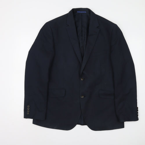 Marks and Spencer Men's Blue Blazer 42 Regular Fit