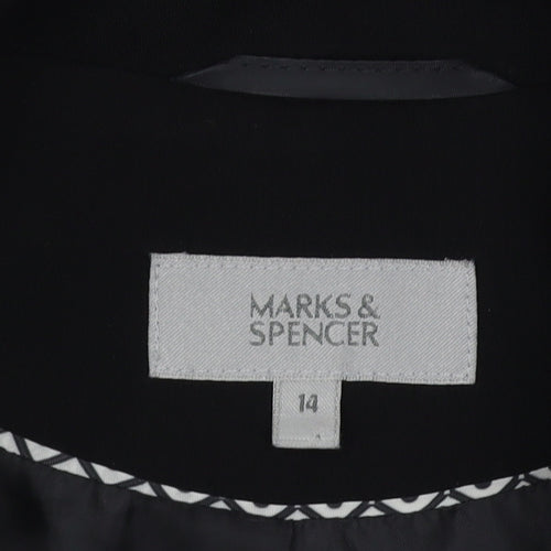 Marks and Spencer Women’s Black Blazer Size 14