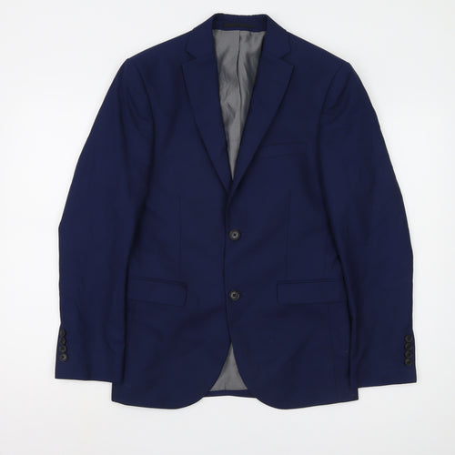 Next Men's Blue Blazer, Size 36 Short Length