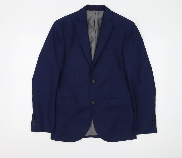 Next Men's Blue Blazer, Size 36 Short Length