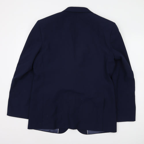 Marks and Spencer Men's Blue Blazer 42R Wool Blend