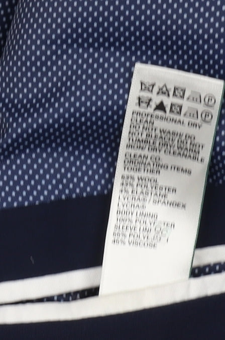 Marks and Spencer Men's Blue Blazer 42R Wool Blend