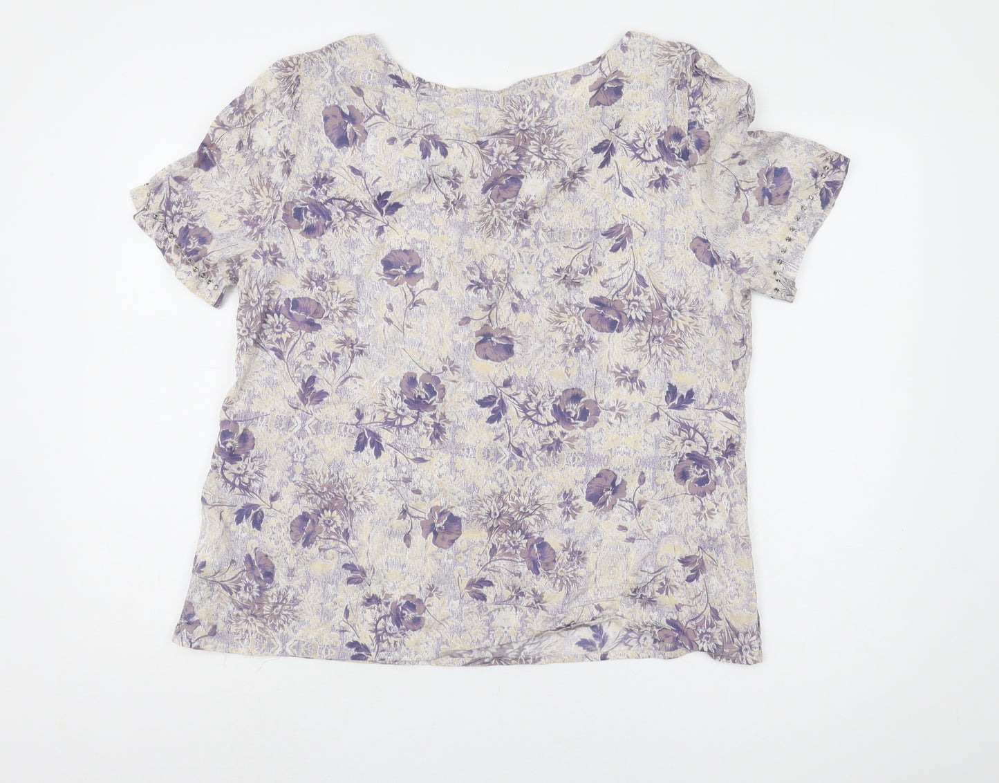 Dorothy Perkins Women's Multicoloured Floral Blouse Size 18