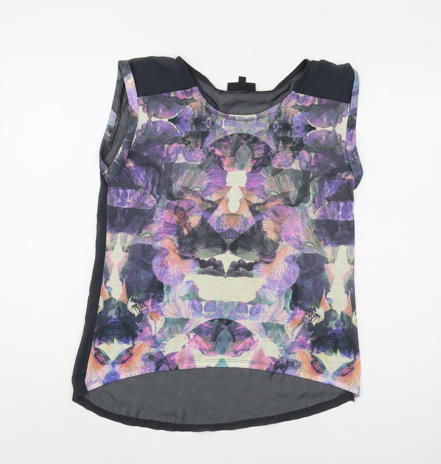 Warehouse Women's Multicoloured Floral Blouse Size 10
