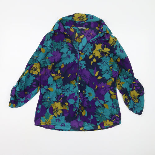 Per Una Womens Multicoloured Floral Blouse Size 12