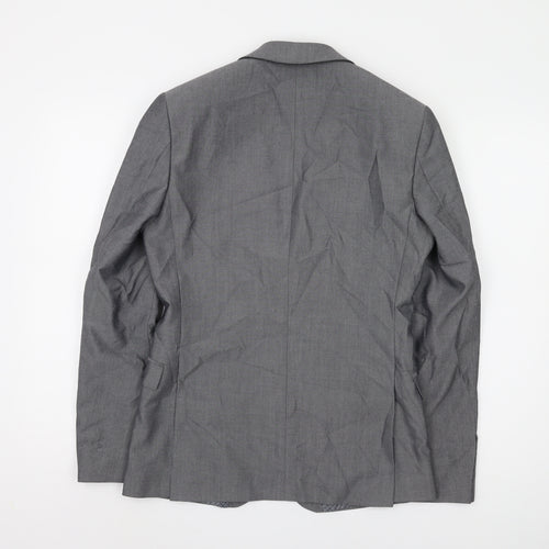 Limehaus Men's Grey Blazer 36 Regular Formal Jacket