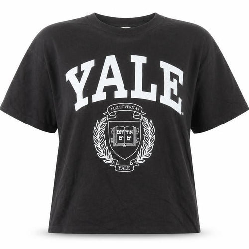 H&M Black Yale T-Shirt Unisex L Casual University