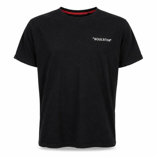 Soul Star Men's Black XL Cotton T-Shirt