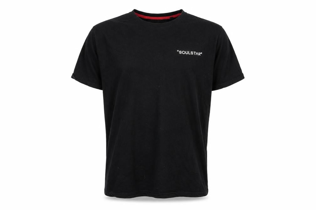 Soul Star Men's Black XL Cotton T-Shirt