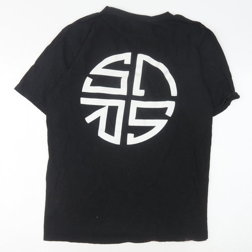 Soul Star Men's Black XL Cotton T-Shirt