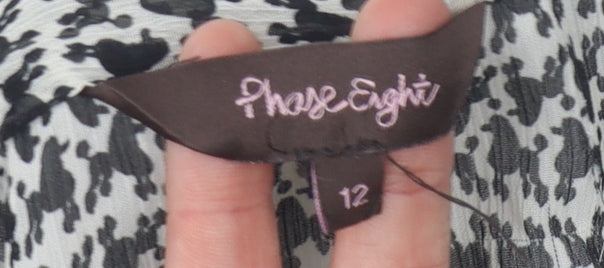 Phase Eight Women's Top UK 12 Polyester Blend