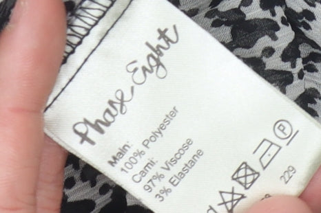 Phase Eight Women's Top UK 12 Polyester Blend