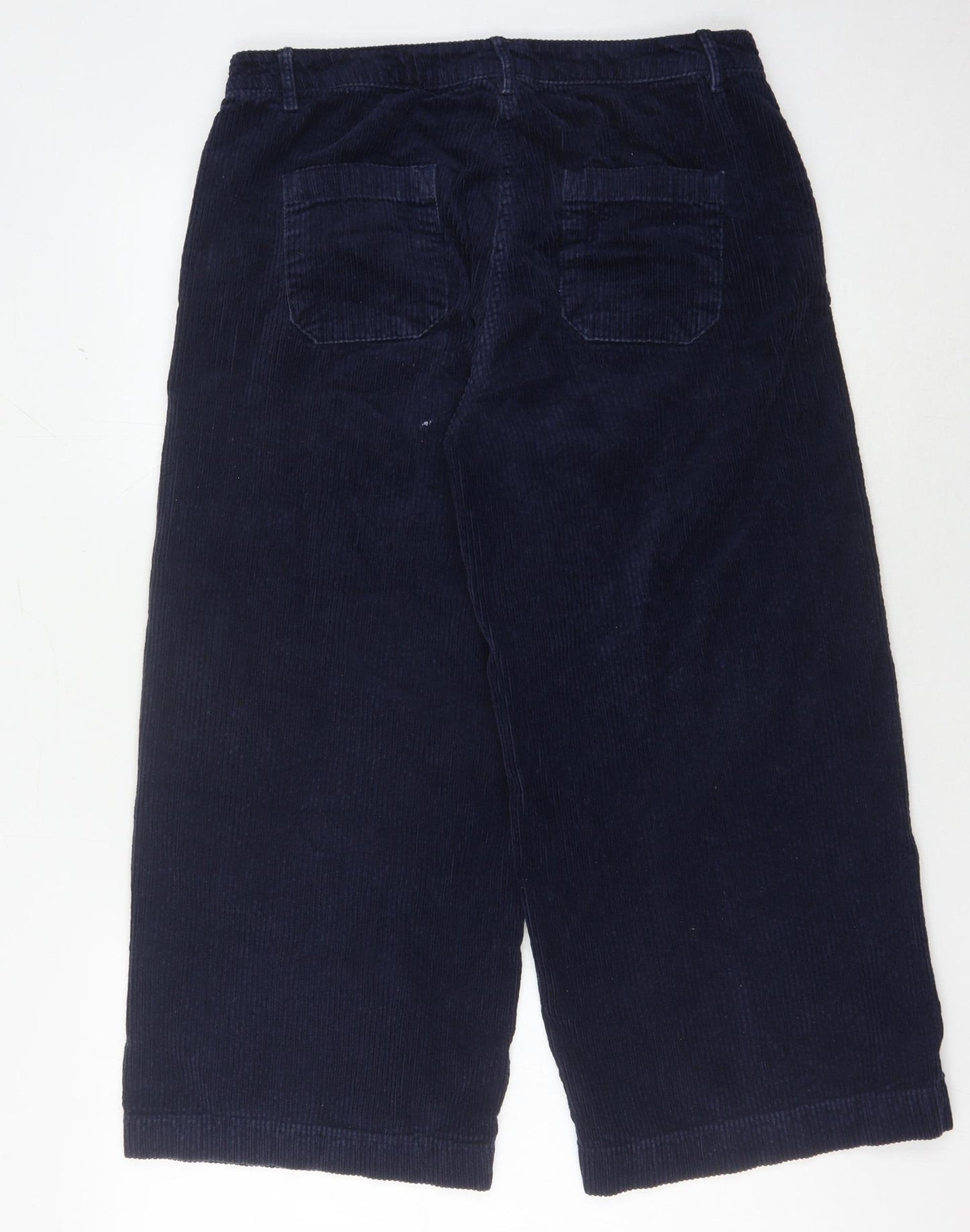 Fat Face Women's Blue Corduroy Trousers Size 12