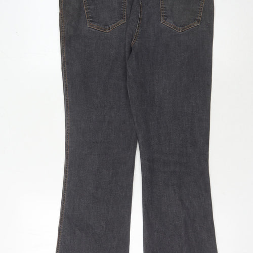 Cotton Traders Women's Black Straight Jeans Size 12