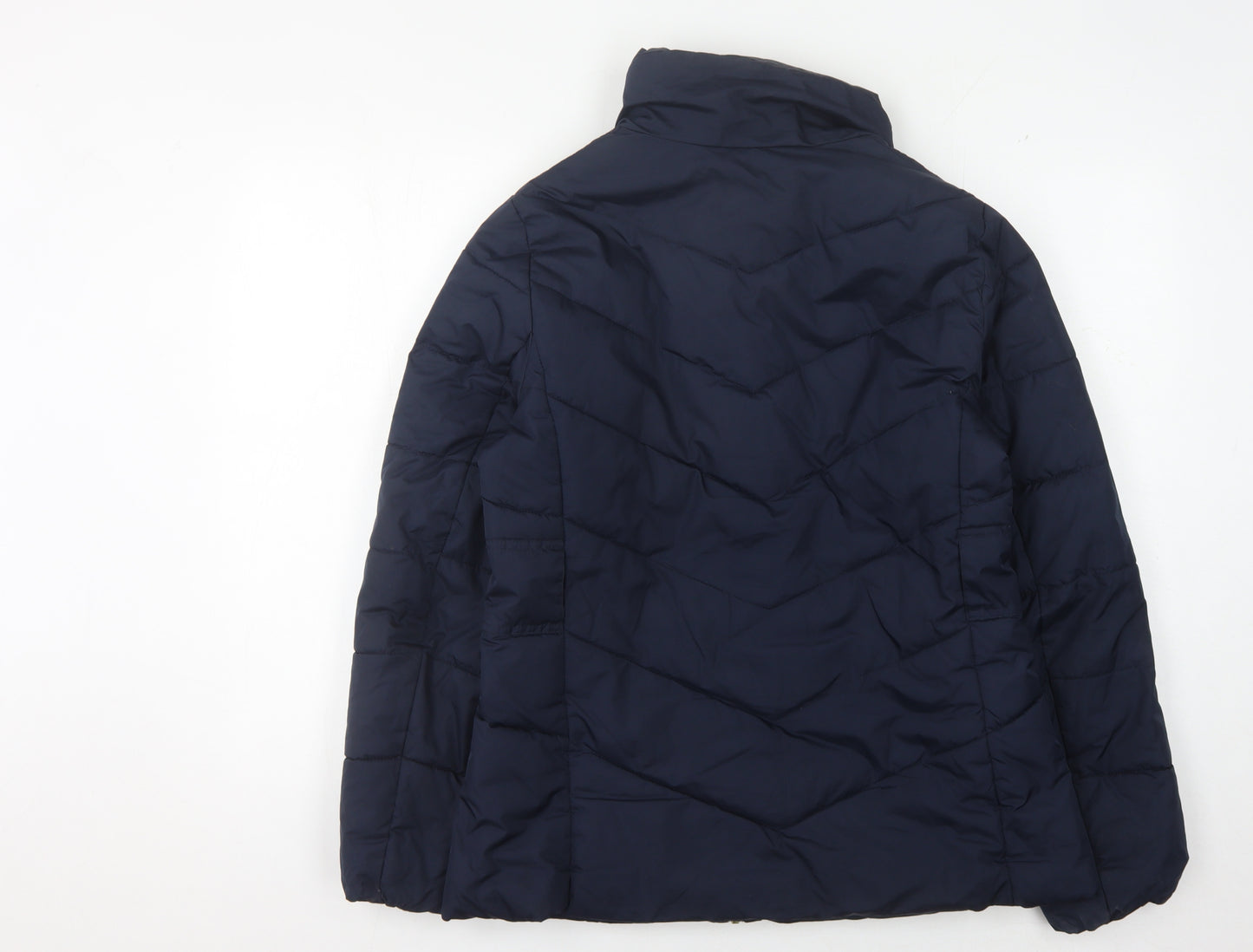 Gap Women's Blue Puffer Jacket Size M