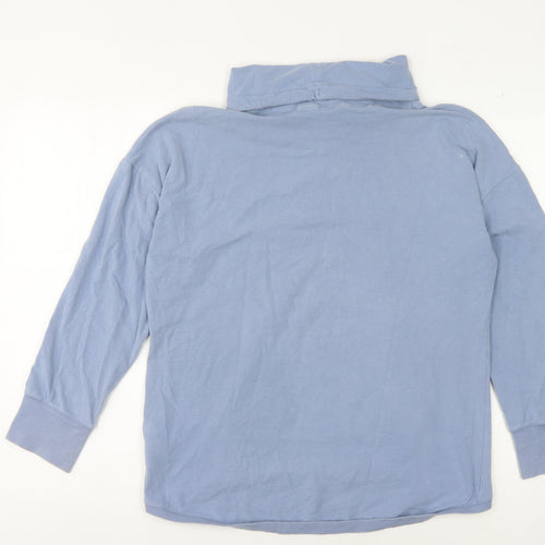 White Stuff Women's Blue Pullover Hoodie Size 12