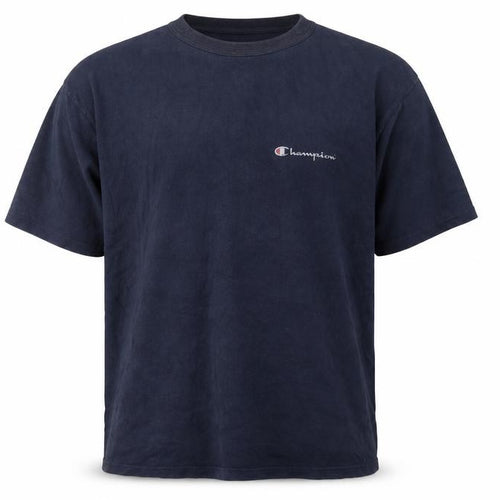 Champion Men’s Blue XL Crew Neck Logo T-Shirt