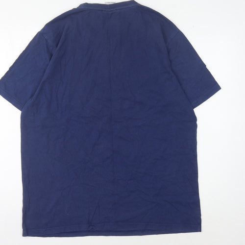 Rugby World Cup Men's Blue 2XL Graphic T-Shirt