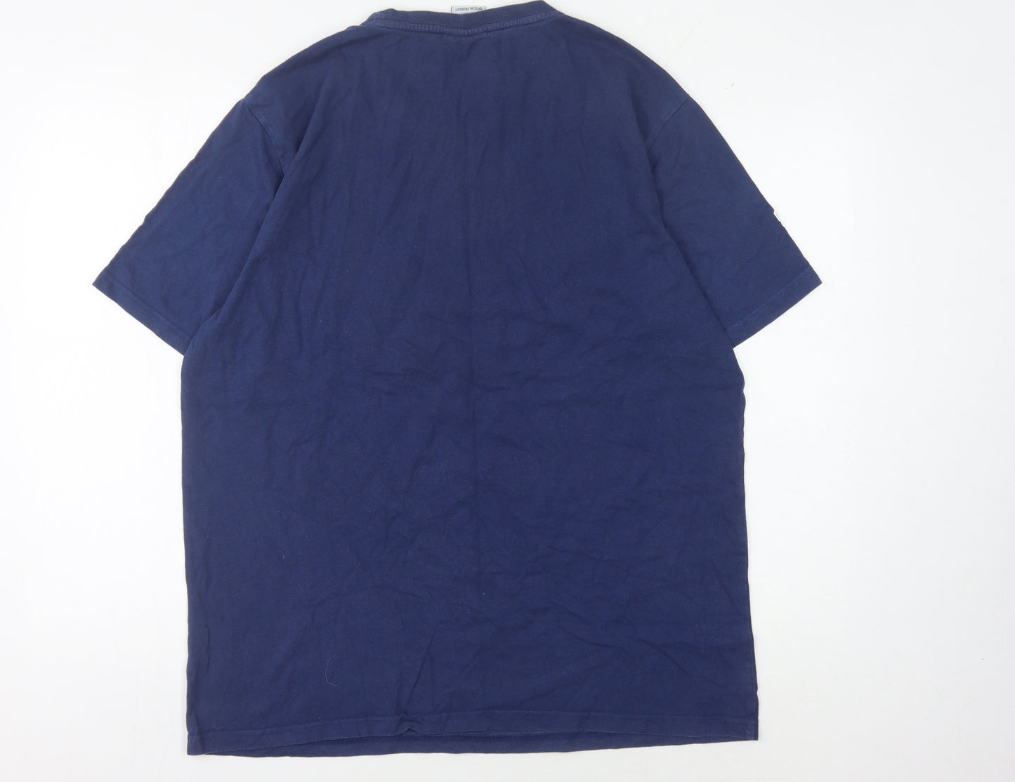 Rugby World Cup Men's Blue 2XL Graphic T-Shirt