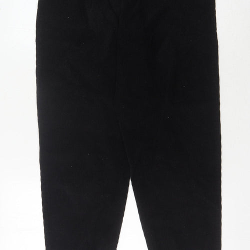 Richards Black Women's Trousers Size 12 Cotton