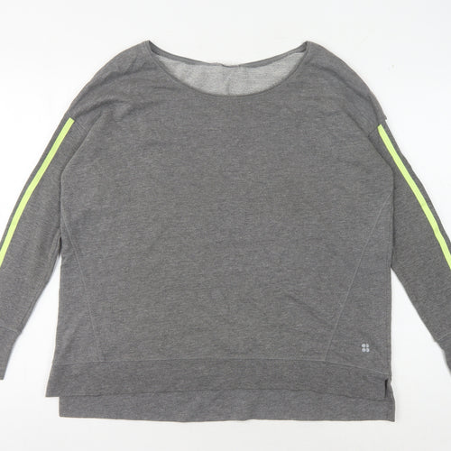 Sweaty Betty Women’s Grey Pullover Sweatshirt XS