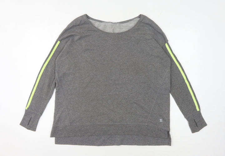 Sweaty Betty Women’s Grey Pullover Sweatshirt XS