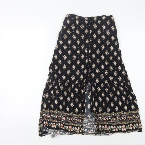 Hollister Women's Black Peasant Skirt XS
