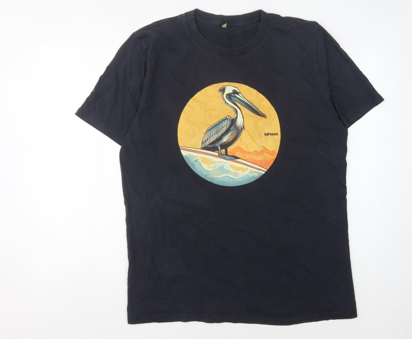 Teemill Men's Black XL Nature Graphic T-Shirt