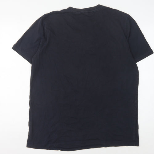 Teemill Men's Black XL Nature Graphic T-Shirt