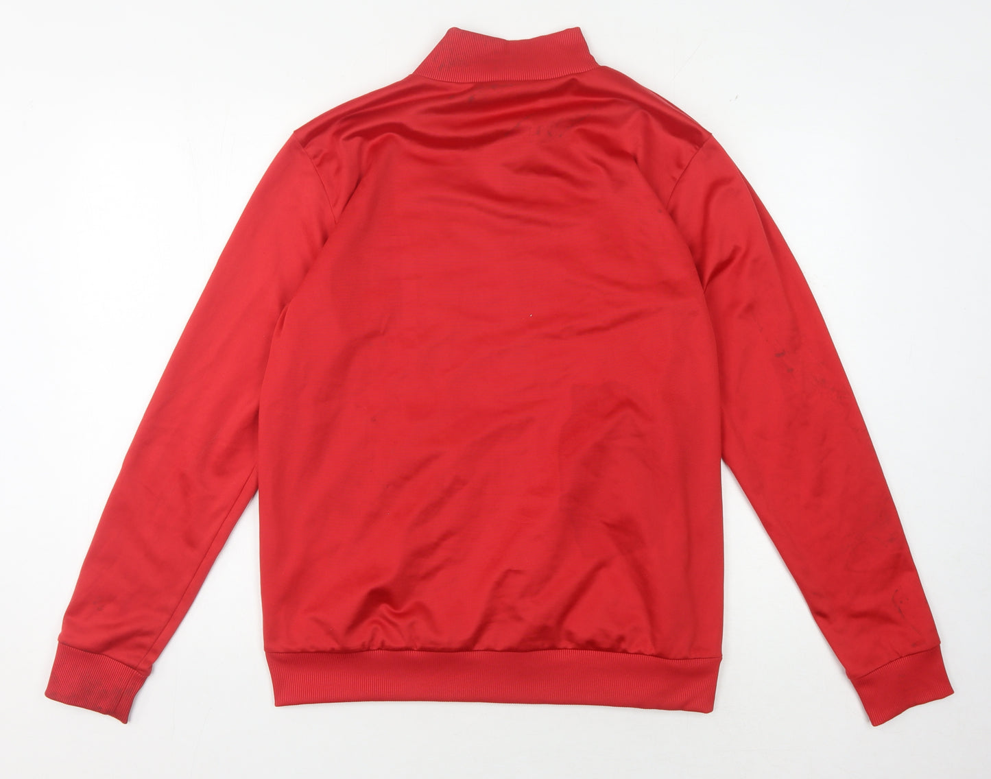 LFC Men's Red Full Zip Jacket M - Logo Accent