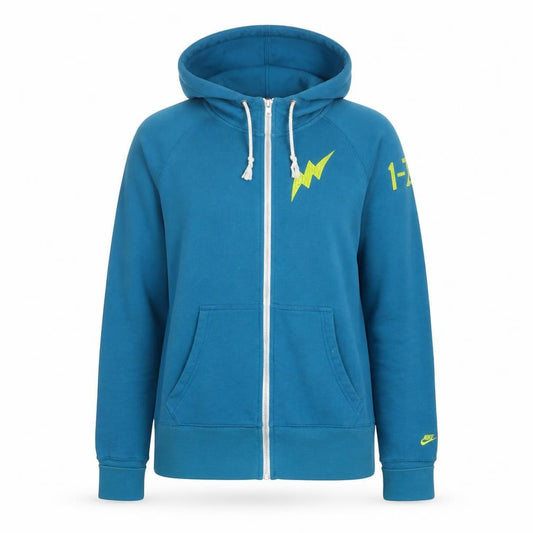 Nike Unisex Blue Full Zip Hoodie L Sportswear