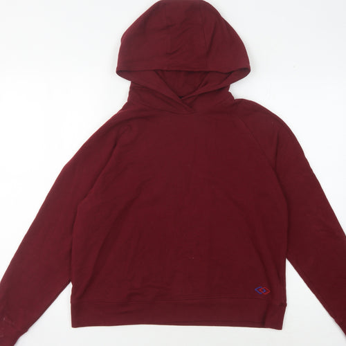 Lee Cooper Unisex Red Hoodie XL Casual Cotton Blend