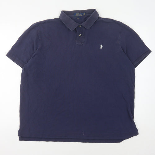 Ralph Lauren Men’s Blue Polo Shirt 4XL Classic Fit