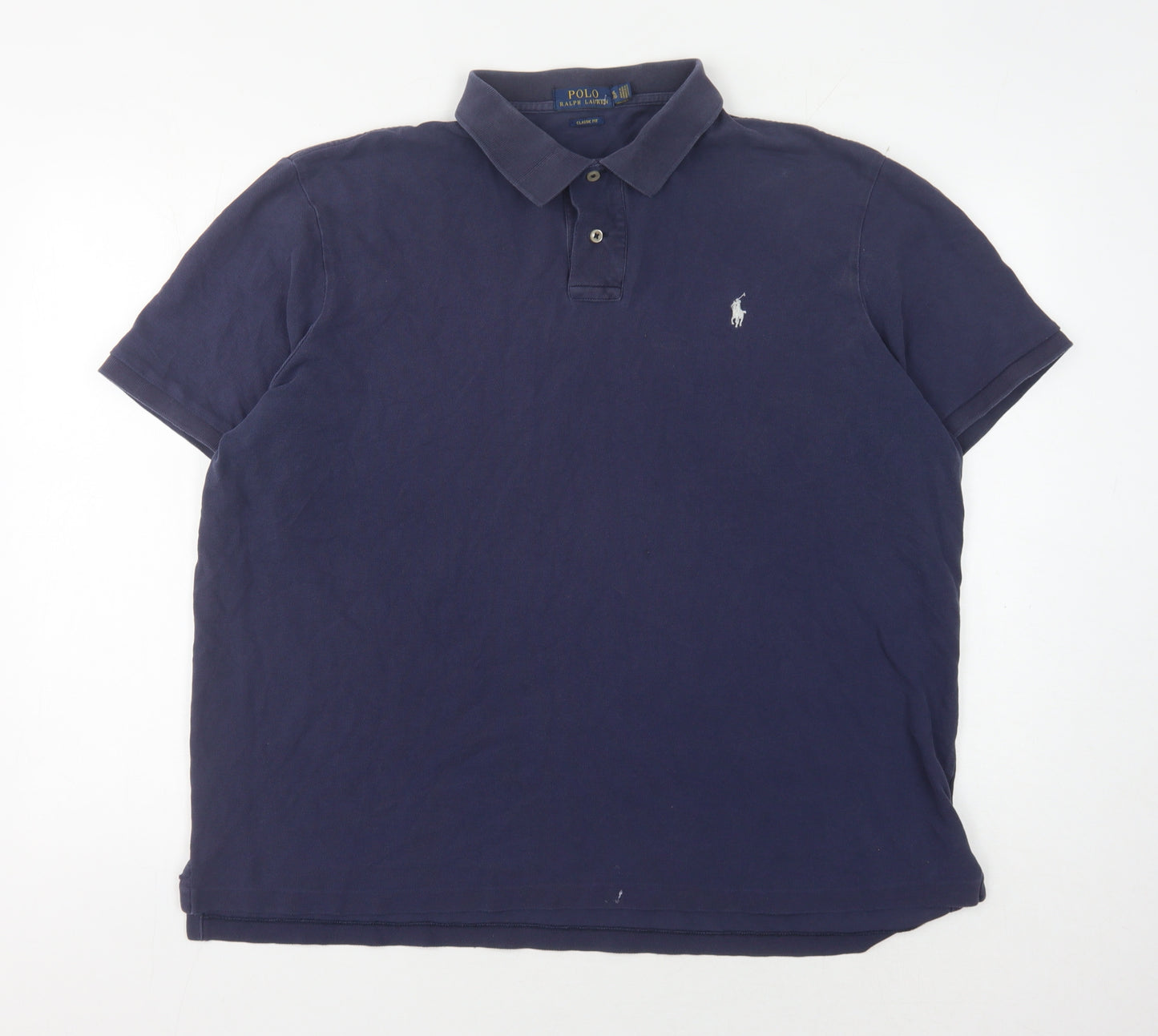 Ralph Lauren Men’s Blue Polo Shirt 4XL Classic Fit