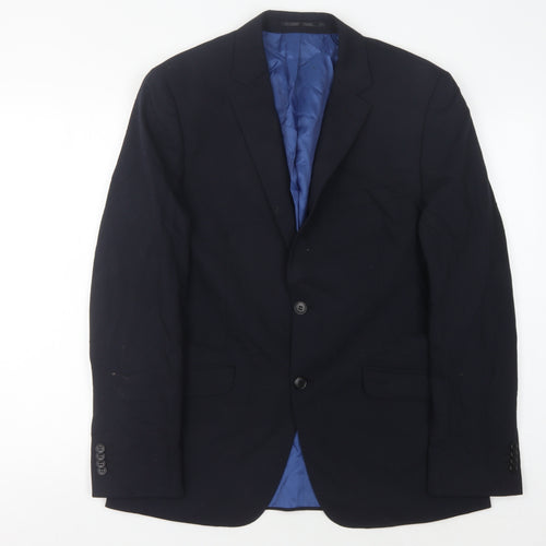 Performance Suit Men's Blue 38 Blazer Regular Fit