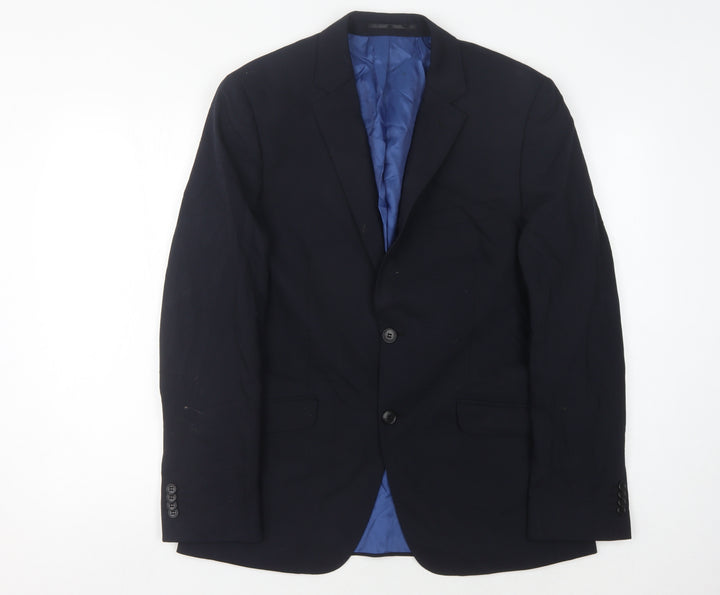 Performance Suit Men's Blue 38 Blazer Regular Fit