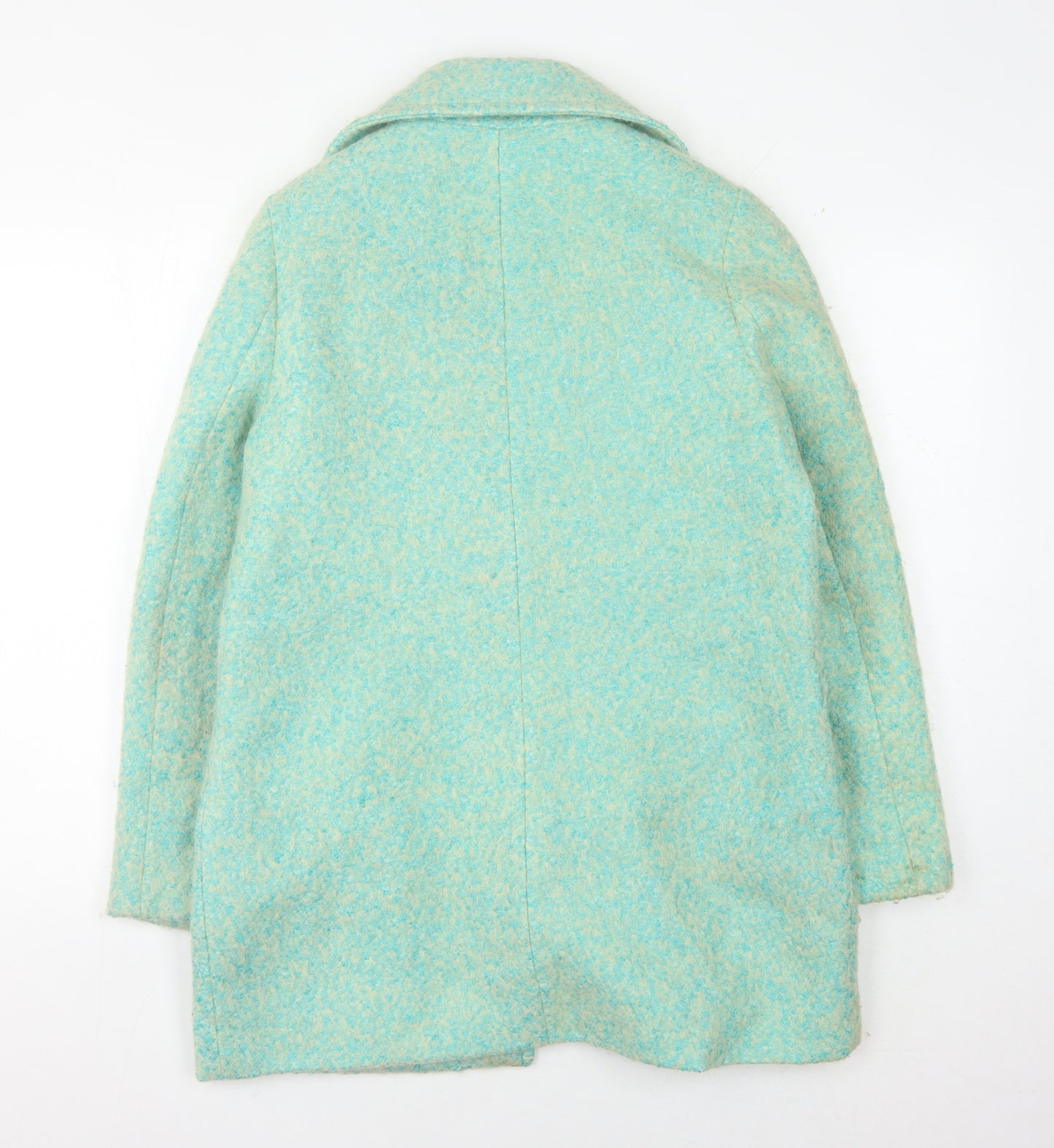 Oliver Bonas Women's Blue Overcoat Size 10